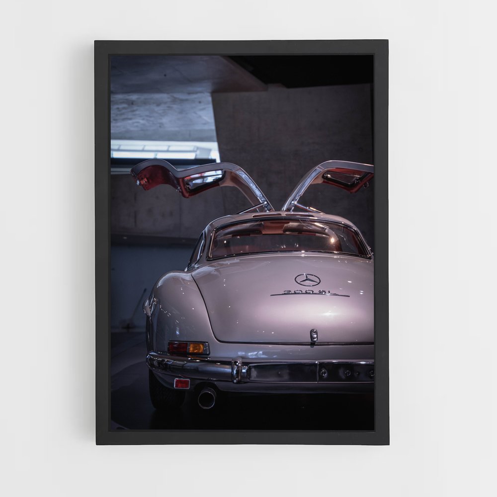 Poster Gullwing Éclat – affiche Mercedes (vue 2)